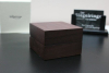 Jewellery Box of real wood &amp; cream colour leather